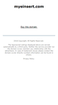 Mobile Screenshot of myeinsert.com
